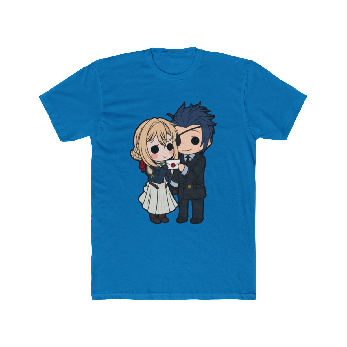 Chibi Violet + Gilbert T Shirt | Violet Evergarden