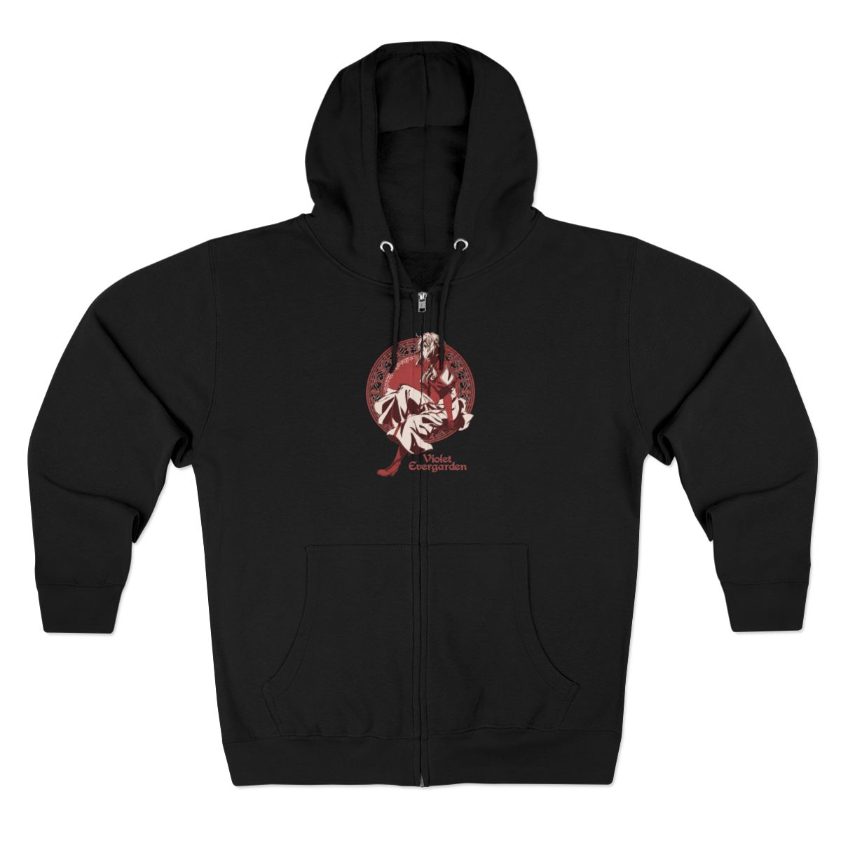 SaleLimitedPre-ownedPre-orderBack-orderOrder ClosedViolet Evergarden Zip Hoodie /SAND BEIGE-LCOSPA - alternate angle 3, merchandise