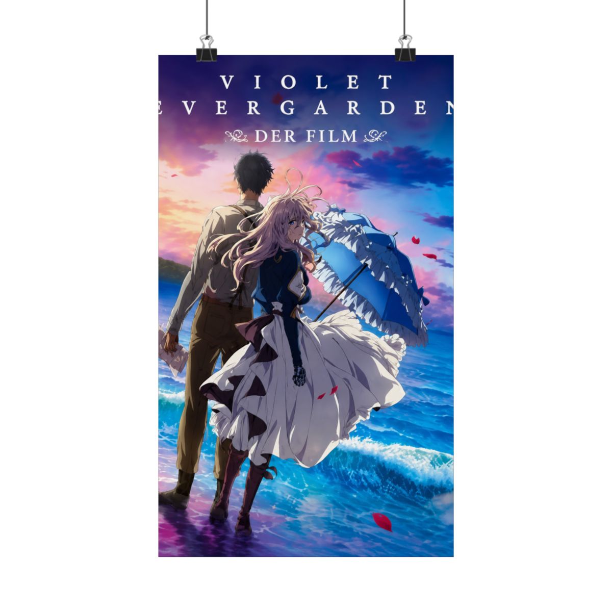 Violet Evergarden Anime Poster Posters Wall Art Picture Print Modern Family Bedroom Decor Posters For Room Aesthetic 12x18inch(30x45cm) - alternate angle 2, merchandise