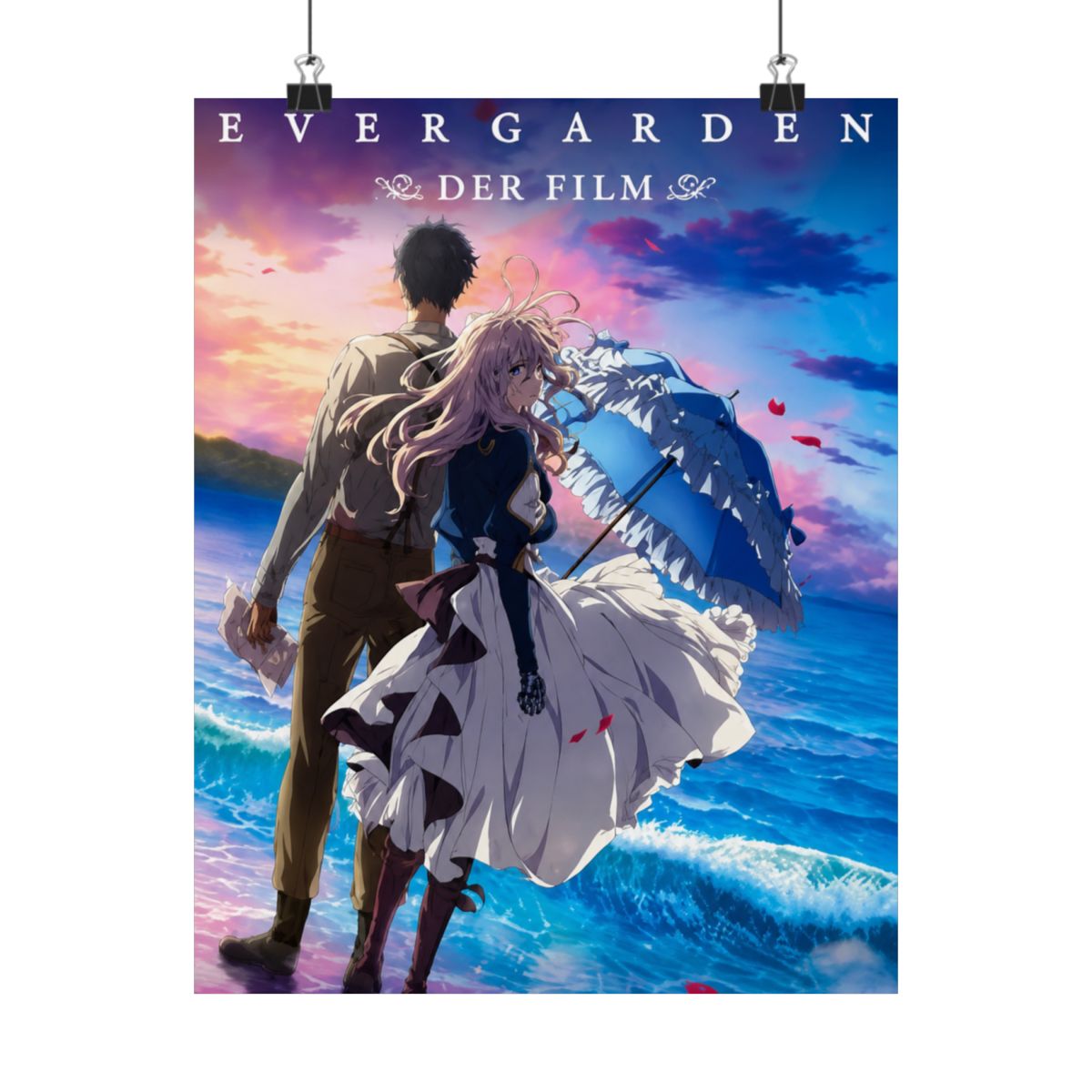 Violet Evergarden Anime Poster Posters Wall Art Picture Print Modern Family Bedroom Decor Posters For Room Aesthetic 12x18inch(30x45cm) - alternate angle 5, merchandise
