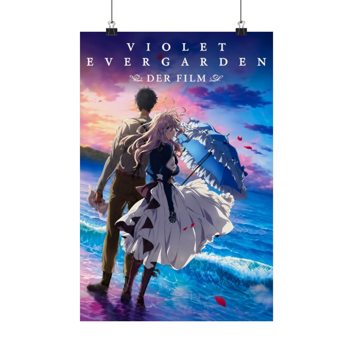 Violet Evergarden Anime Poster Posters Wall Art Picture Print Modern Family Bedroom Decor Posters For Room Aesthetic 12x18inch(30x45cm) - alternate angle 4, merchandise