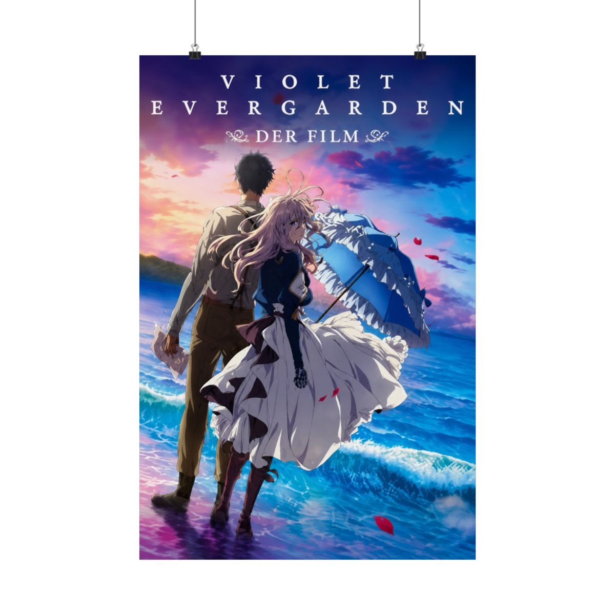 Violet Evergarden Anime Poster Posters Wall Art Picture Print Modern Family Bedroom Decor Posters For Room Aesthetic 12x18inch(30x45cm)
